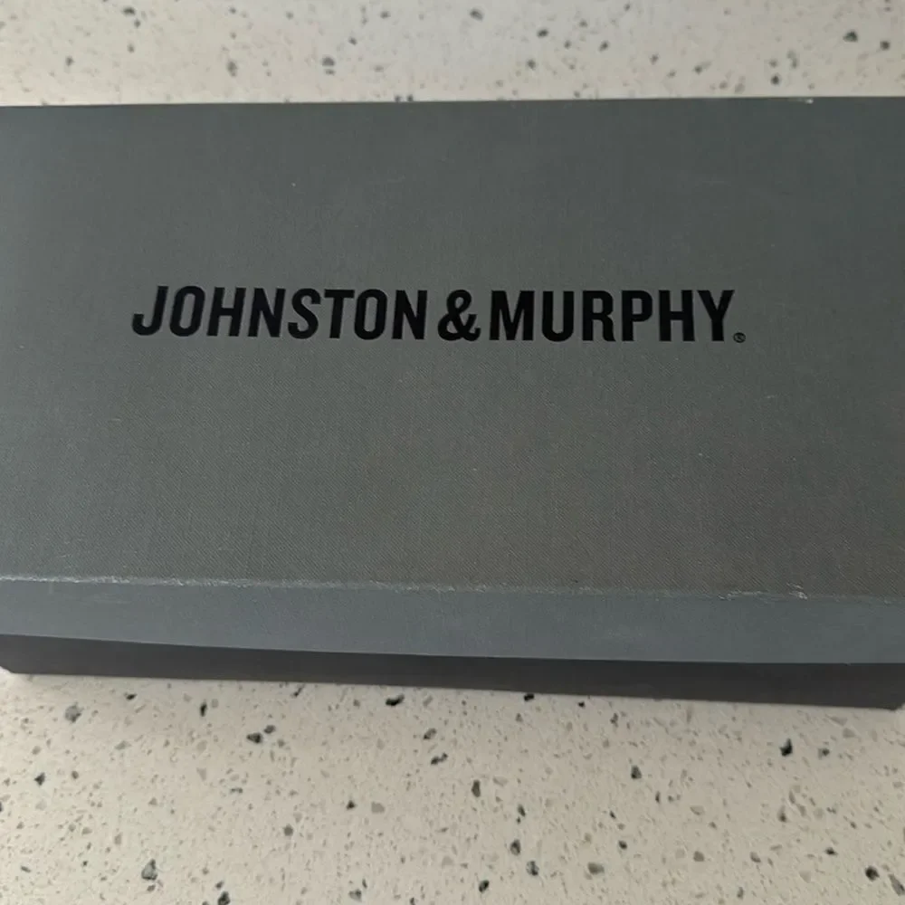 Johnston & Murphy Classic Black Leather Dress Shoes Oxfords Men’s Size 10.5 D/B